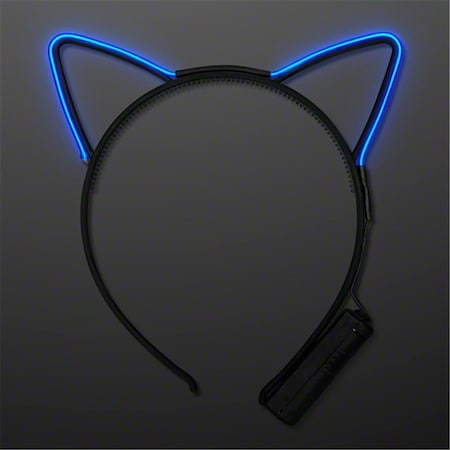 Endless Games Electro Luminescent Cat Animal Ears Headband EN3328537